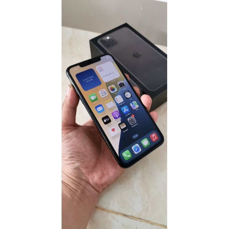 Iphone 11 Pro Max 256gb No Minus Fullset