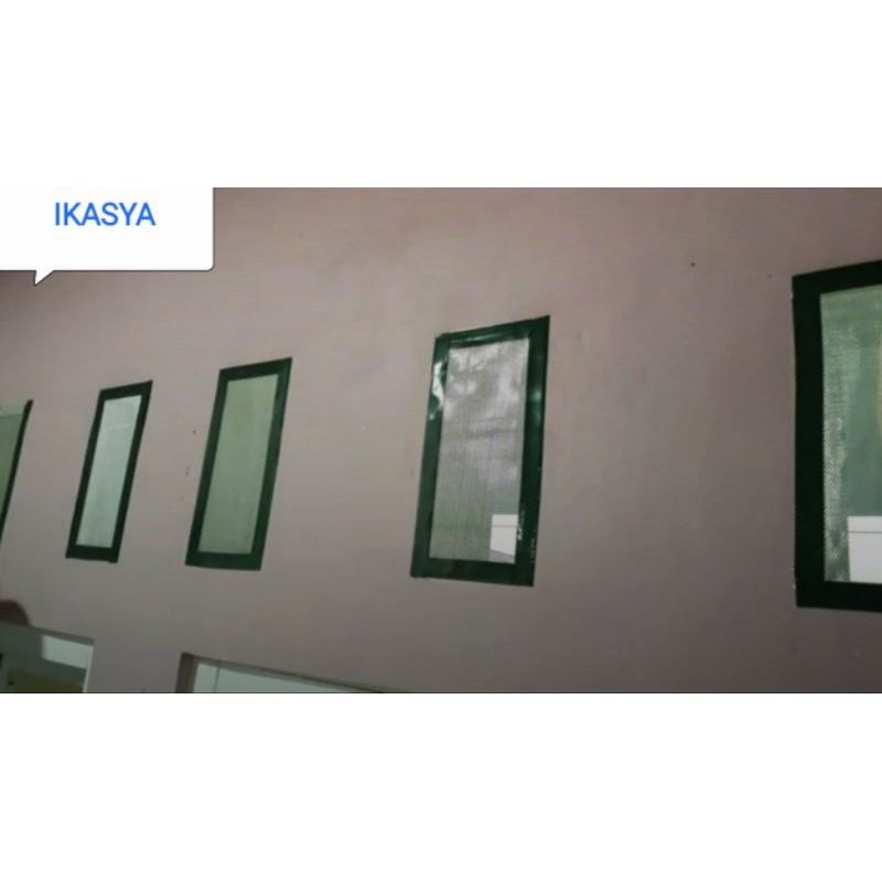 Kasa nyamuk ventilasi / Double tape penutup lubang angin (Ruang udara rumah)