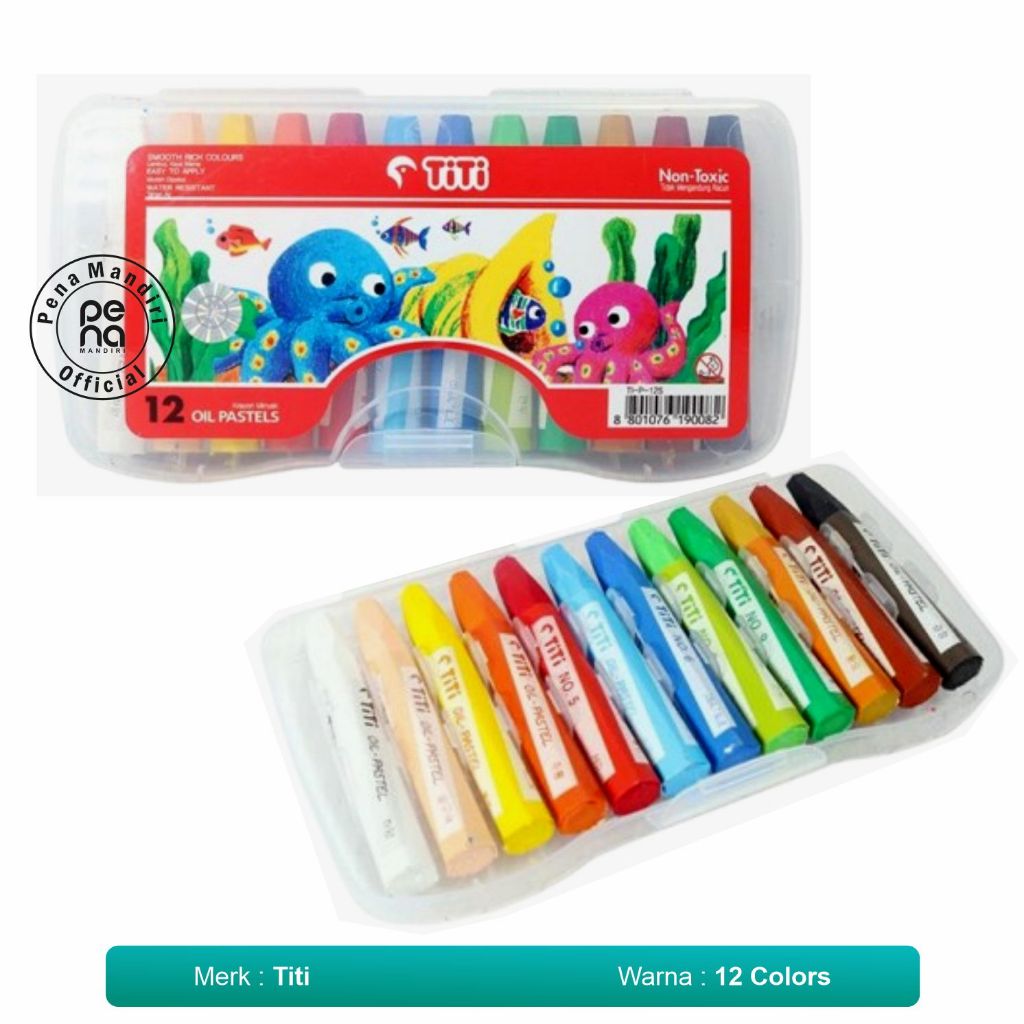 

Crayon Titi Oil Pastel 12 Warna Crayon Set Lengkap Kerayon