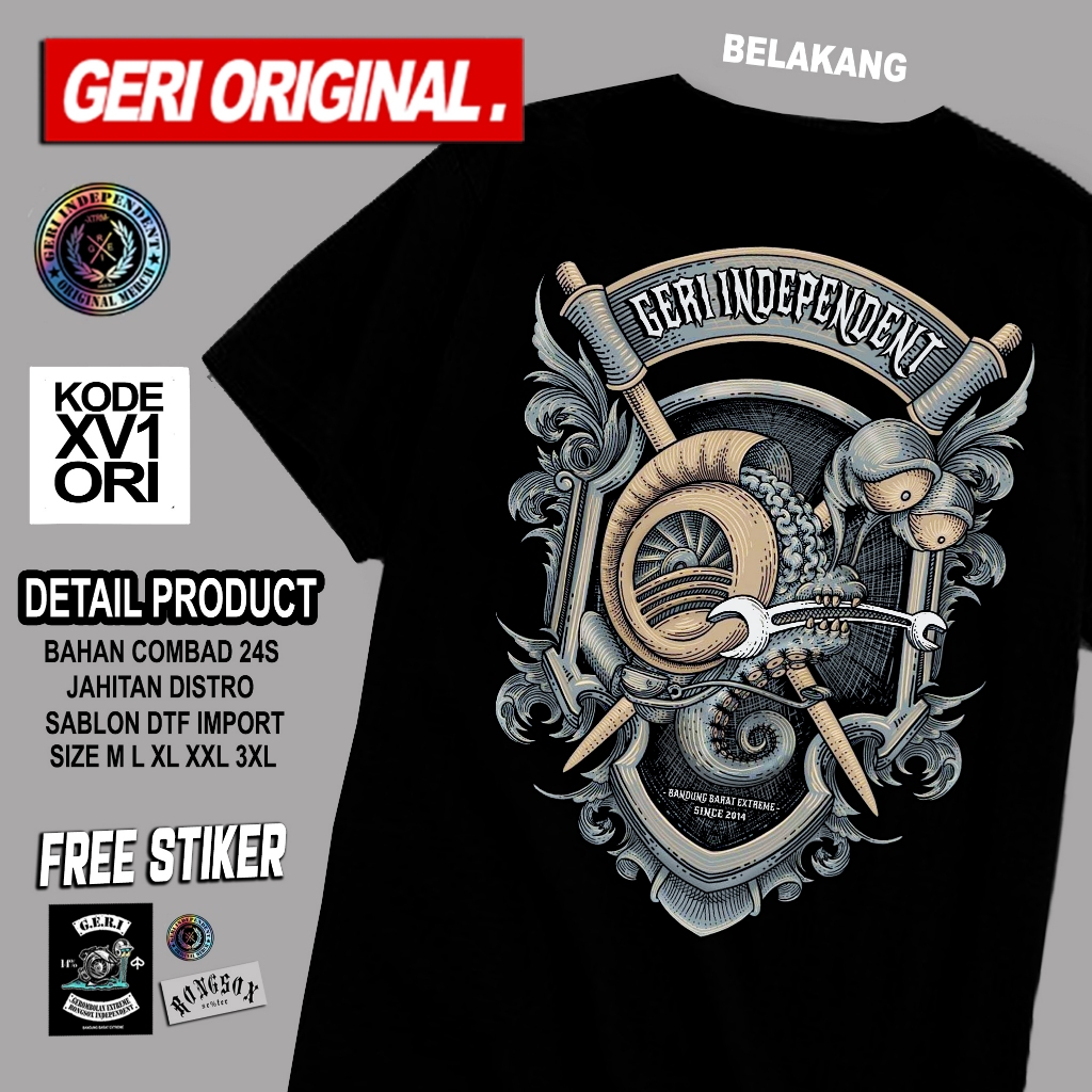 KAOS GERI ORIGINAL - VINTAGE