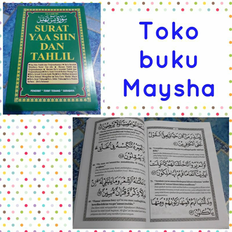 Buku Yasin + Tahlil + Latin