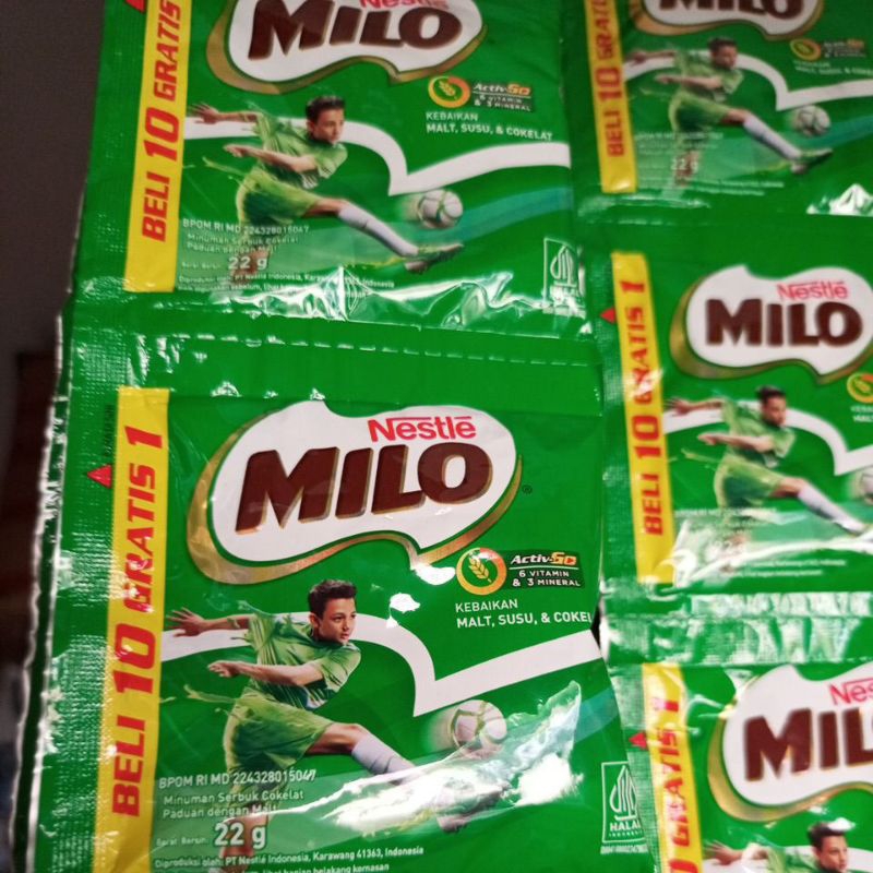 

Nestle Milo Renceng 11 x 22 gr