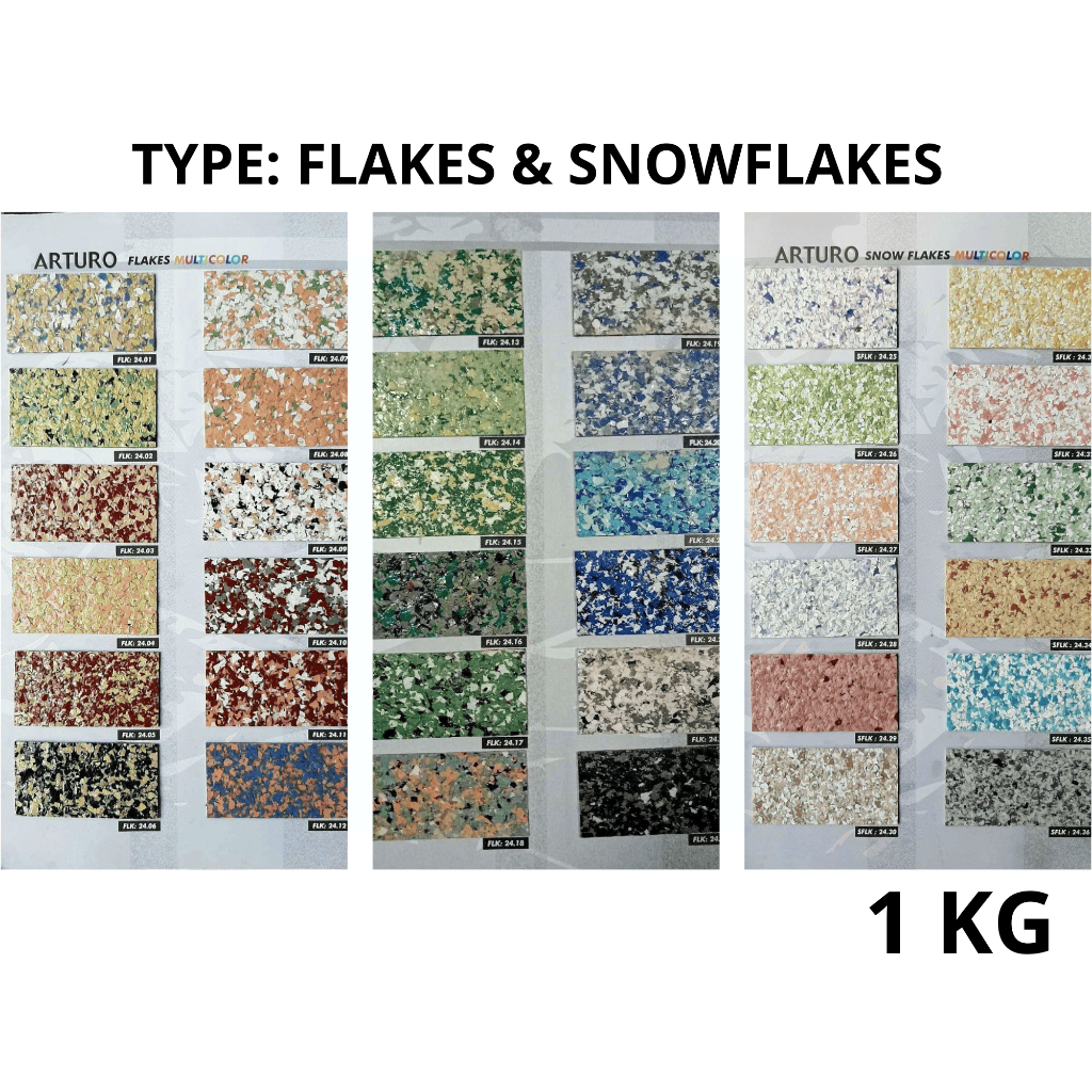 ARTURO Cat Texture Type Flakes dan Snowflakes 1 KG (KLG)
