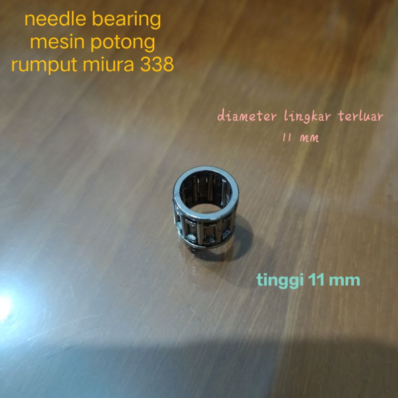 needle bearing mesin potong rumput miura 338