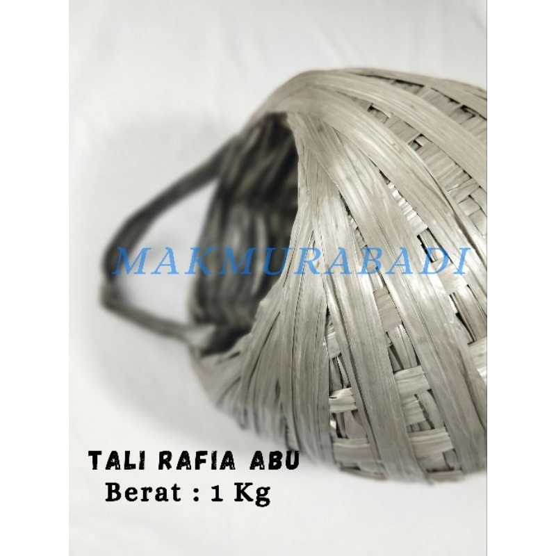 

Tali Rafia Abu berat 1Kg Tali Kuat, Tebal