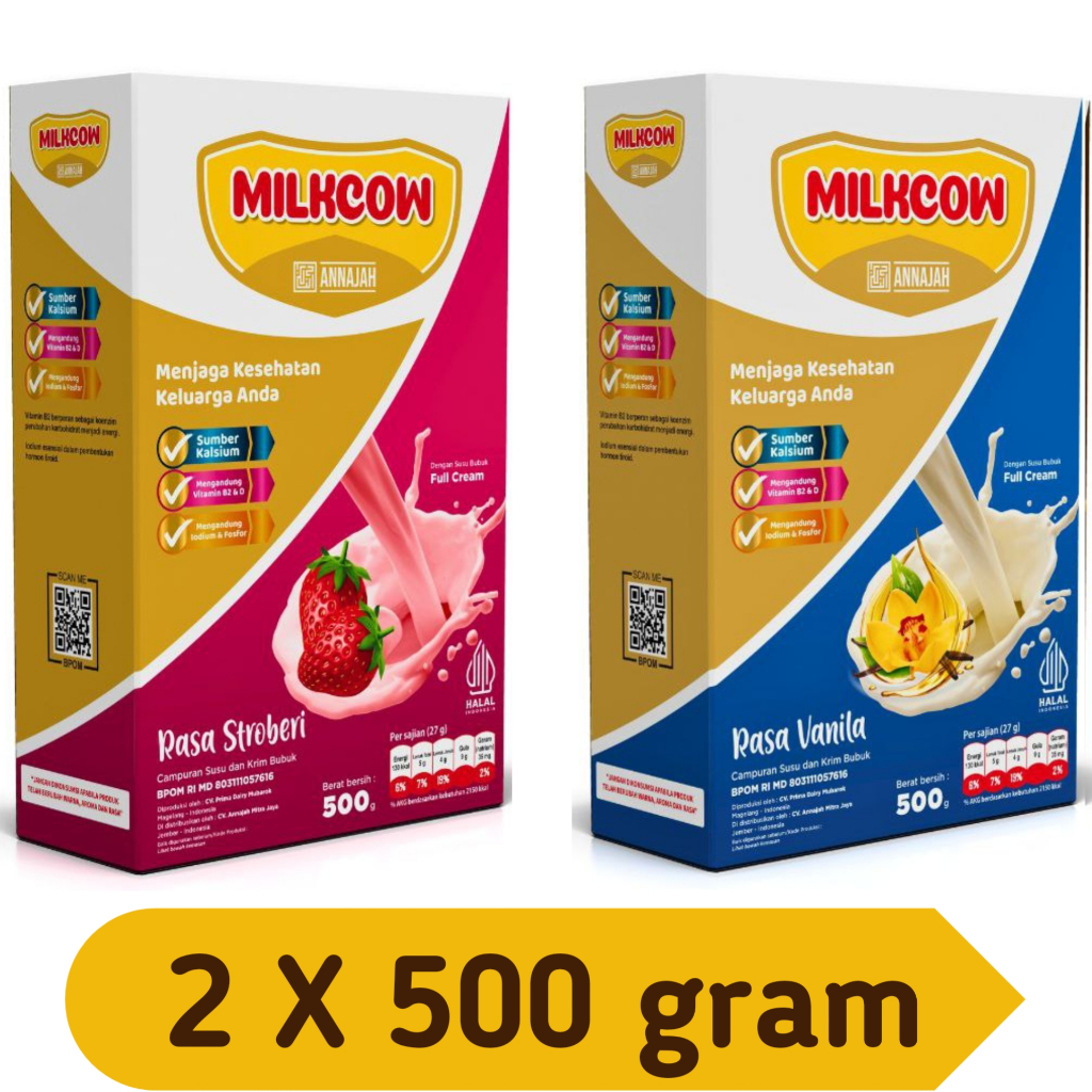 

MILKCOW 500 GRAM SUSU SAPI 100% AMPUH PENGGEMUK BADAN SUSU PENAMBAH NAFSU MAKAN