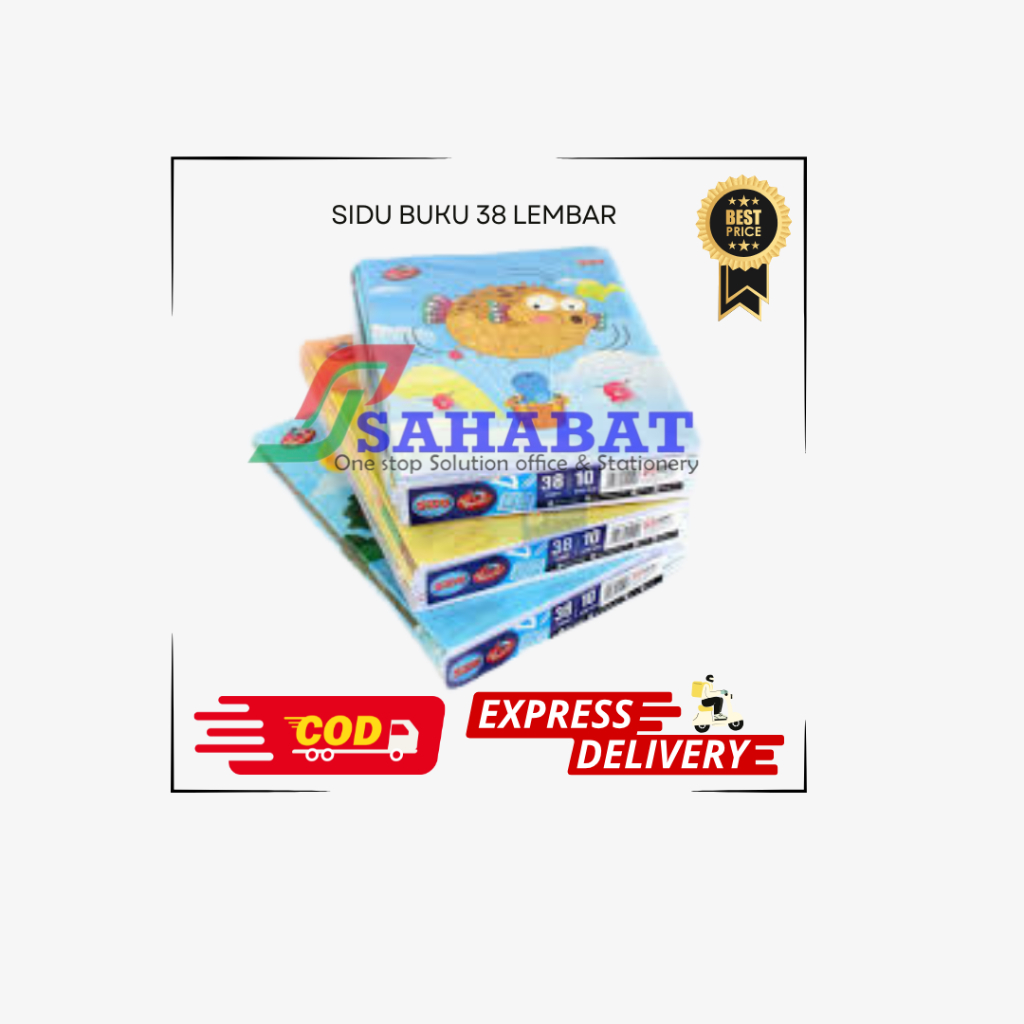 

SIDU BUKU 38 / BUKU TULIS / BUKU TULIS MURAH