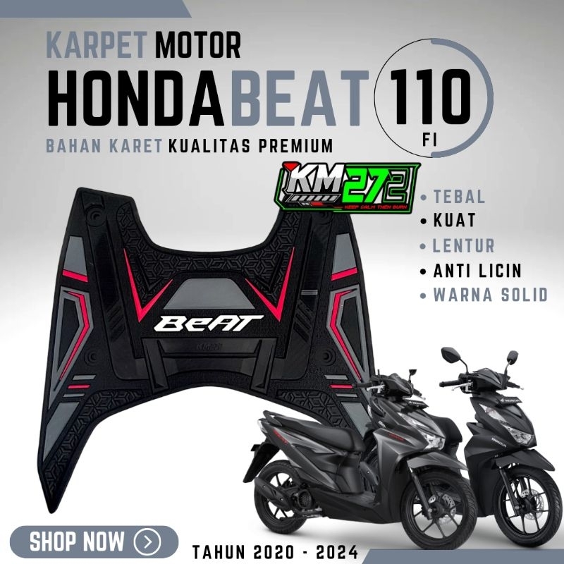 KARPET HONDA BEAT | ALAS KAKI HONDA BEAT | PIJAKAN KAKI HONDA BEAT | AKSESORIS BEAT | VARIASI BEAT