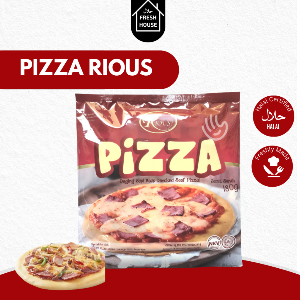 

PIZZA RIOUS SIAP SAJI 180 GR