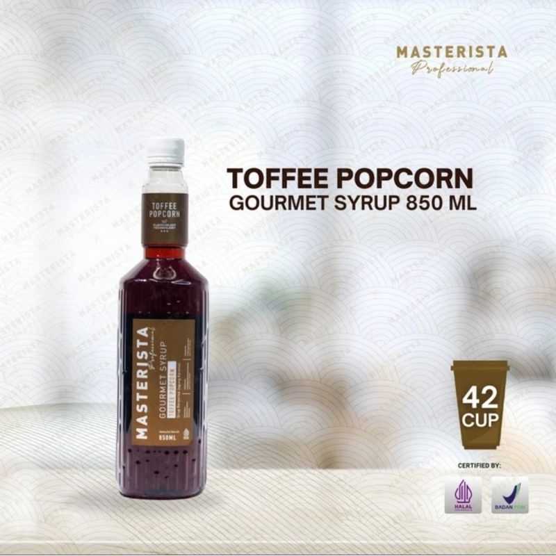 

masterista syrup toffee popcorn