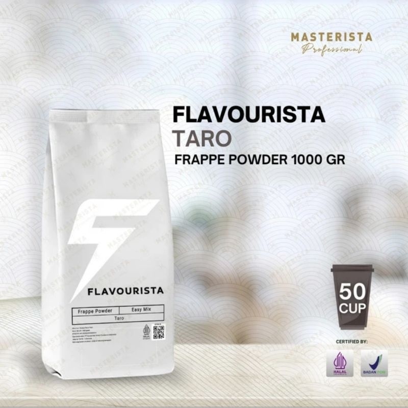 

flavourista bubuk minuman murah rasa taro/ taro powder 1000 gram