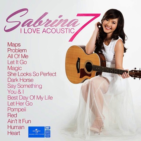 CD MUSIC Sabrina ‎– I Love Acoustic 7