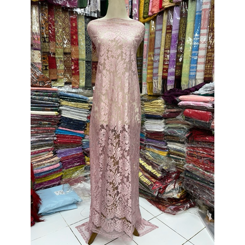 Kebaya Semi prancis metalic bahan katun premium exclusive02