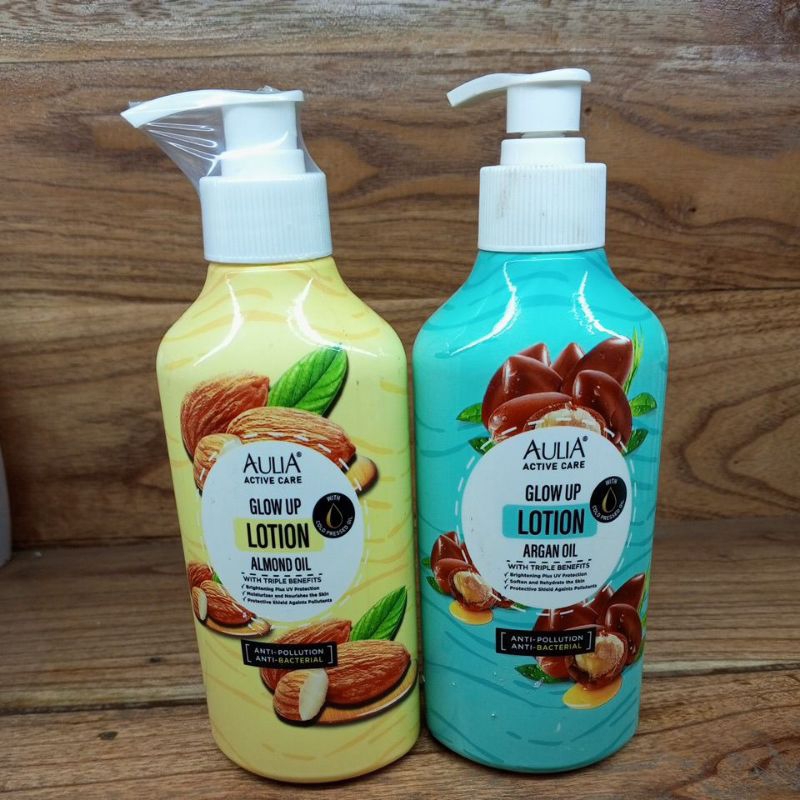 AULIA GLOW UP LOTION 300 ML BPOM 100 % ORIGINAL | ANTI BAKTERI