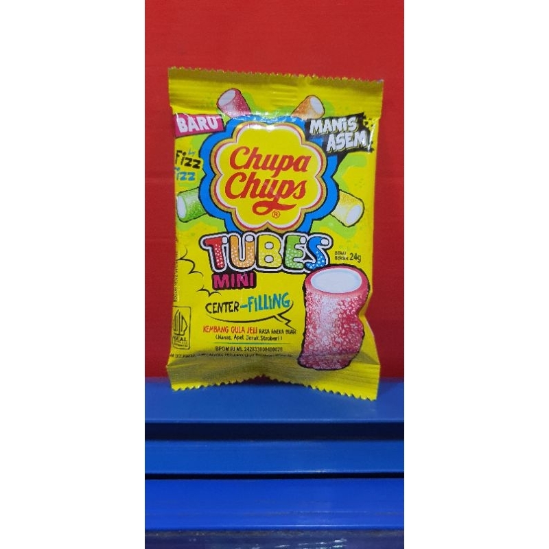 

Chupa Chups Tubes Mini Center-Filling 24gr