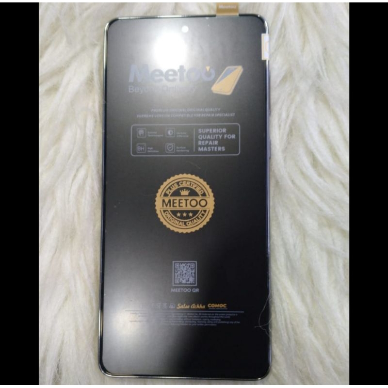 lcd oled meetoo for smartphone samsung a73 5g + frame
