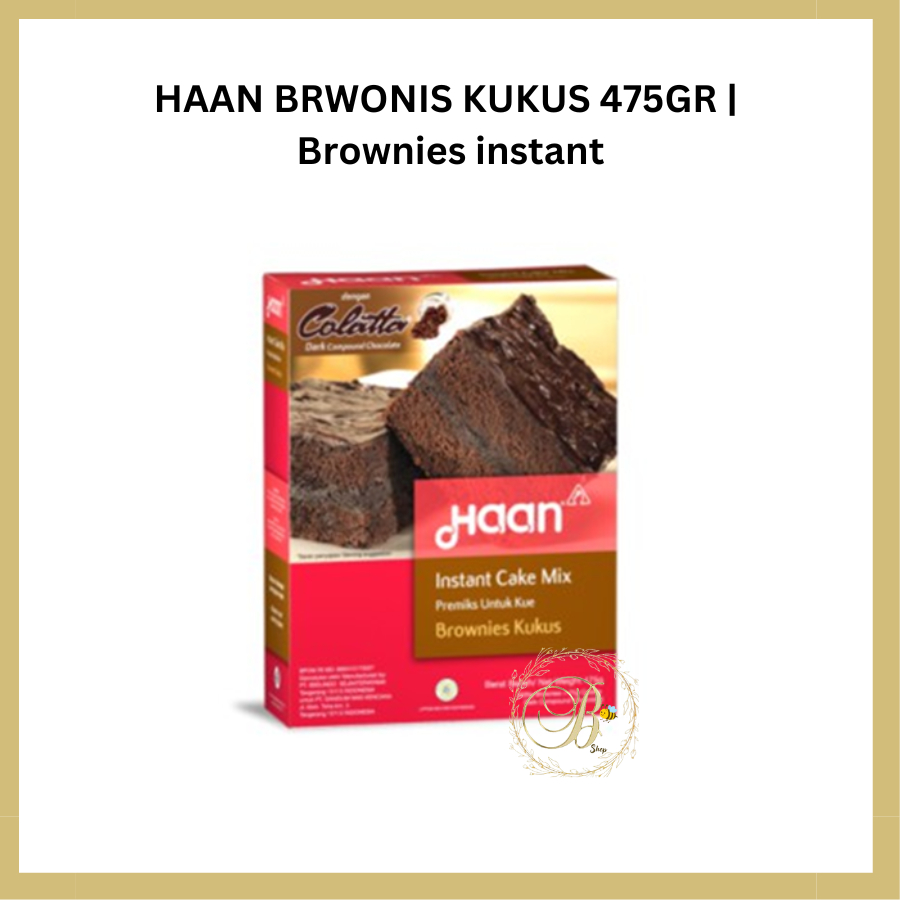 

HAAN BRWONIS KUKUS 475GR | Brownies instant