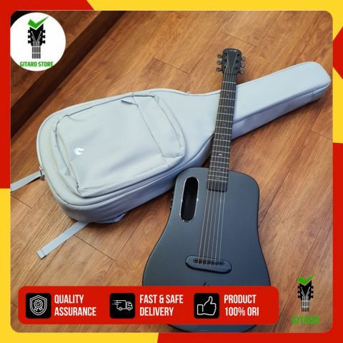 Guitar Lava Me Air Carbon Fiber Smart Guitar Akustik Elektrik Original Lava - Carbon Space BK, Carbo