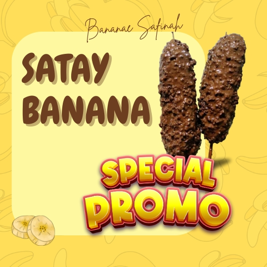 

Satay Banana | Sate Pisang Choco Crunchy isi 2 Tusuk