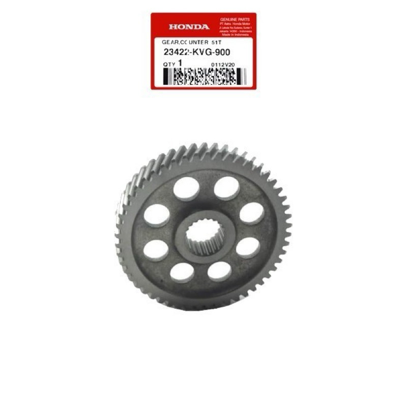 23422-KVG-900 Gear Gir Rasio Counter 51T Beat Scoopy Spacy Vario 110 CW Techno Karbu 23422KVG900