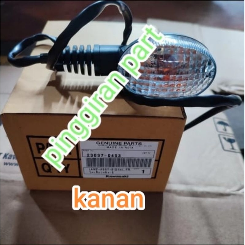Lampu sein belakang kanan Ninja 250 karbu Ninja 250R Original