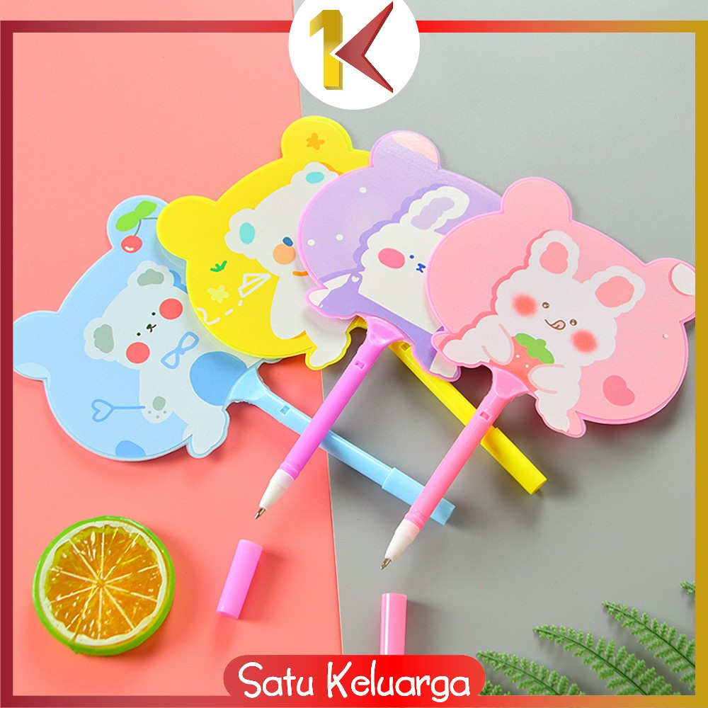 

SK-A67 Pulpen Kipas Karakter Animal Lucu Ballpoint / Pena Alat Tulis Kantor dan Sekolah / Fan Pen Motif Kartun / Pulpen Pena Kipas Souvenir