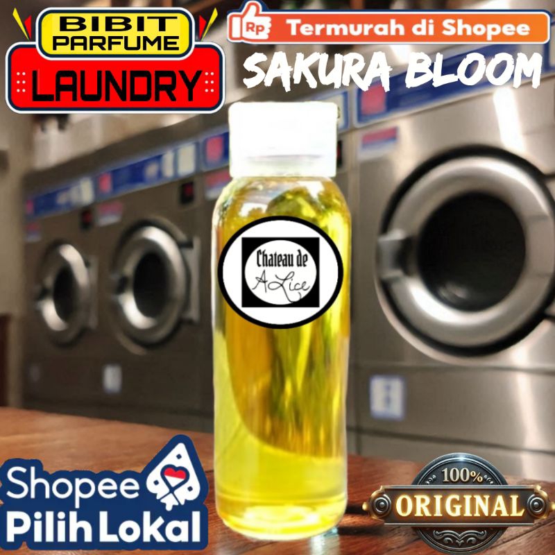 BIBIT PARFUM LAUNDRY WANGI SAKURA BLOOM 100 ML MURNI TANPA CAMPURAN