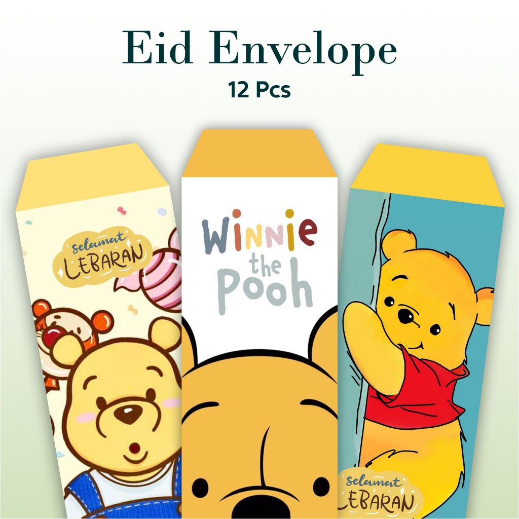 

Amplop Lebaran Motif Winnie The Pooh Isi 12 Pcs / Amplop Lebaran Idul Fitri / Amplop Lebaran Aesthetic / Amplop Murah / Amplop Kartun / Amp / Amgpao Lebaran Murah Per Pcs /eceran / Angpau Lebaran Idul Fitri /lop Karakter / Amplop Unik Lebaran / Amplop Luc