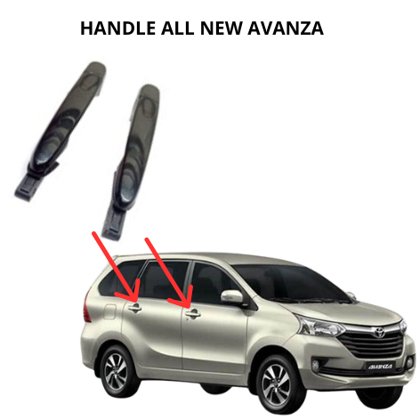 handle pintu luar mobil all new avanza handle pintu luar-satuan