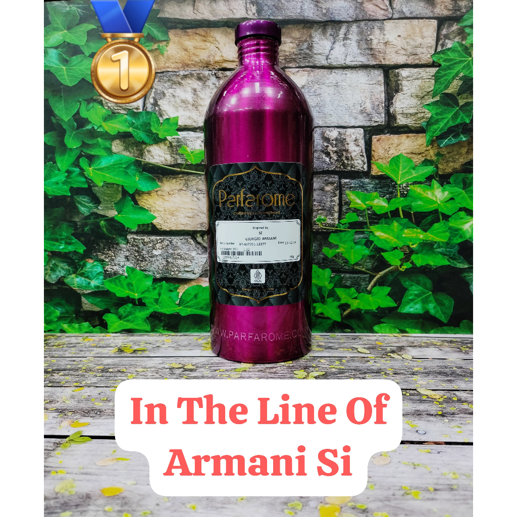 BIBIT PARFUM DARI PARFAROME PREMIUM (GIORGIO ARMANI SI) KEMASAN SEGEL KALENG 1 KG (ORIGINAL)