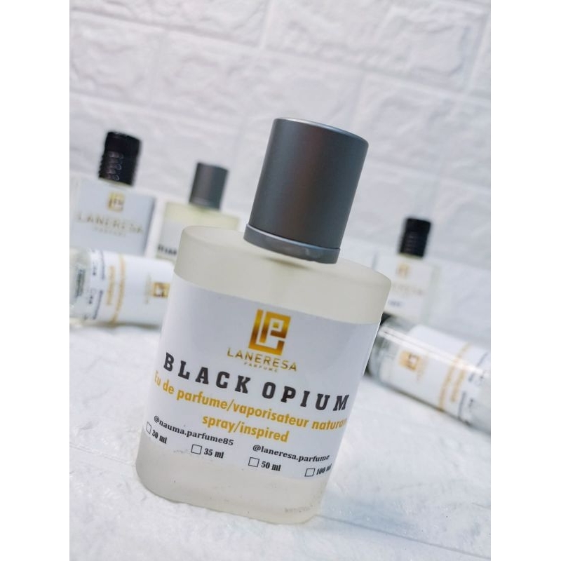 LP / BL*CK OPIUM Parfume / Parfume Unisex - Cewek dan Cowok / Tahan 12 jam