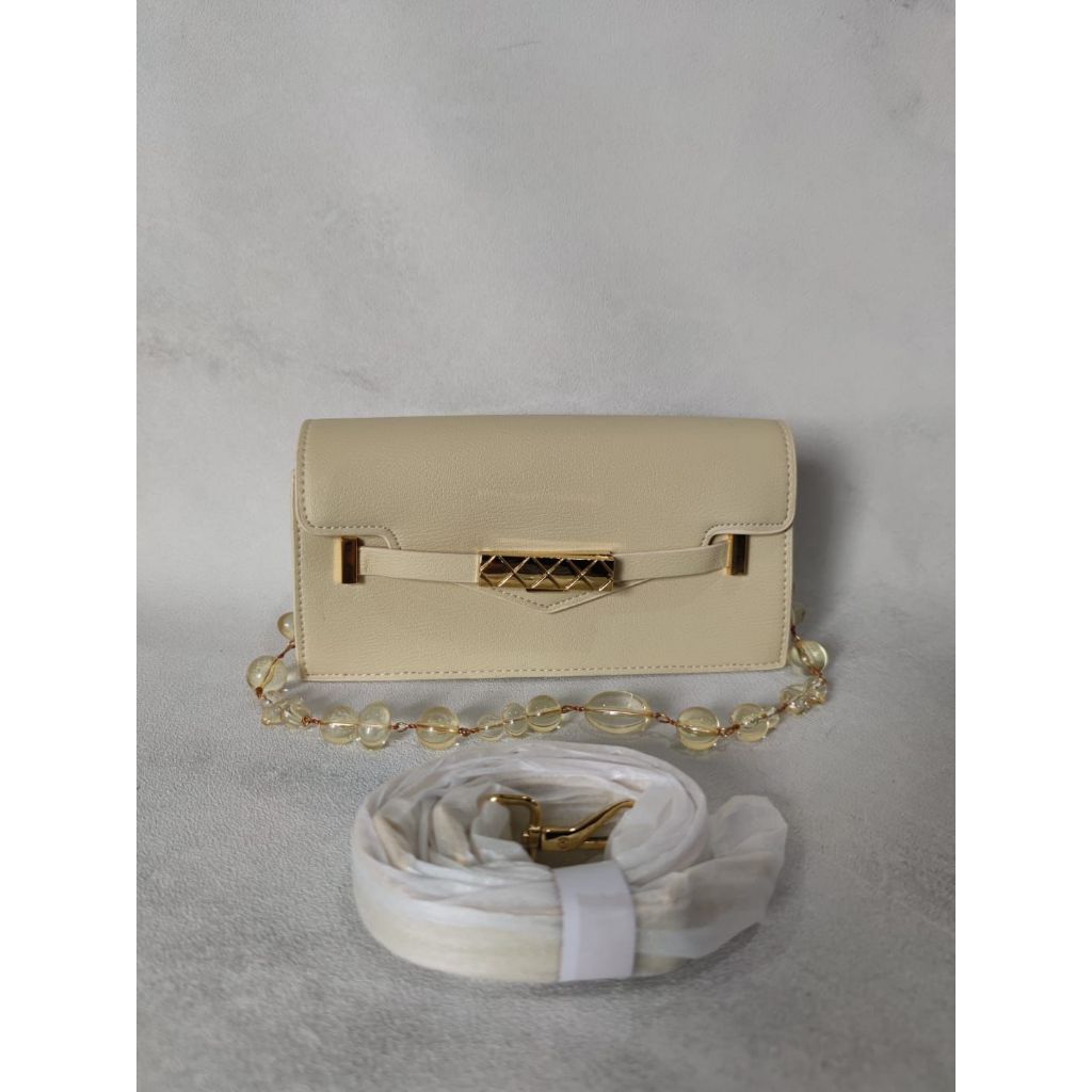 Bagsbunny15.Tas wanita ck c818 sabrina envelope deaded clutch sling bag