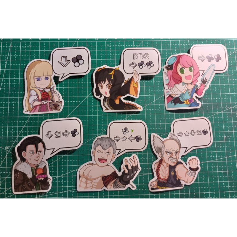

Sticker Vinyl Tekken Die Cut