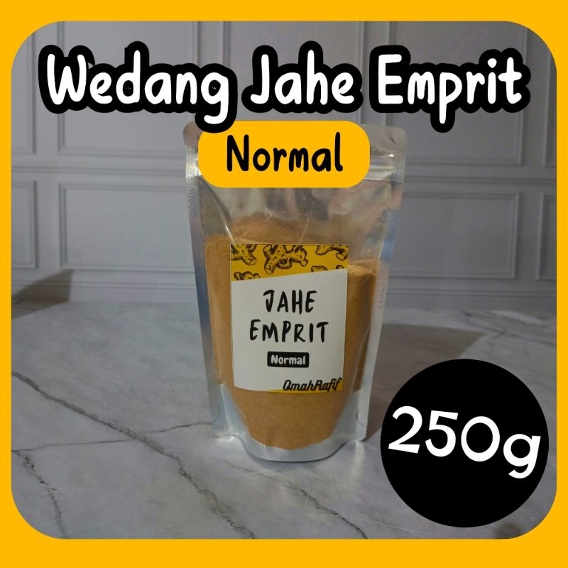 

[Omah Rafif] Wedang Jahe Emprit Instan - Normal 250g