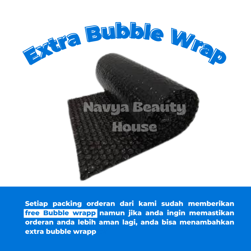 

Packing Extra Bubble wrapp - Pengaman Tambahan Tidak di jual terpisah