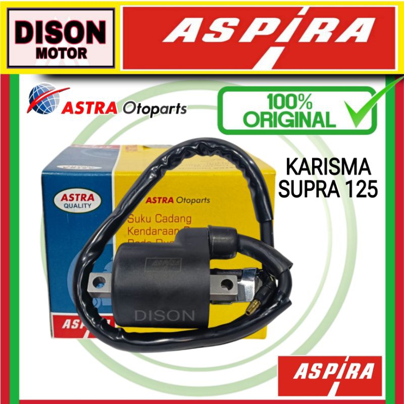 Koil Aspira karisma supra x 125 original 100% coil koil pengapian Astra Otoparts