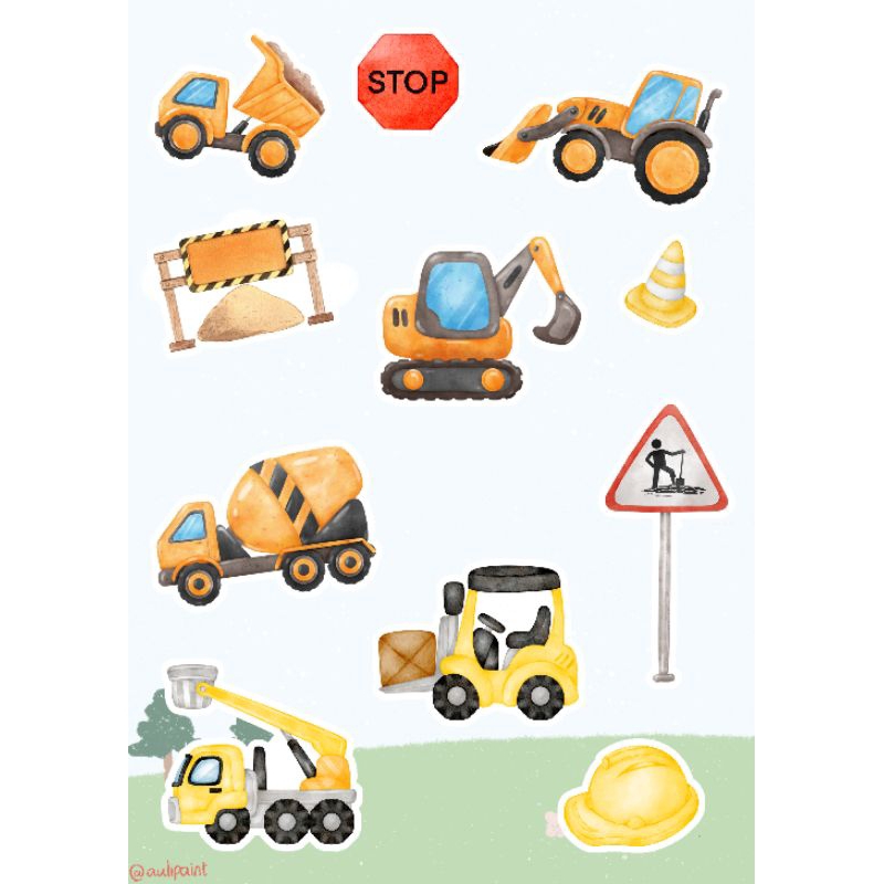 

Truck Mini Sticker uk A6