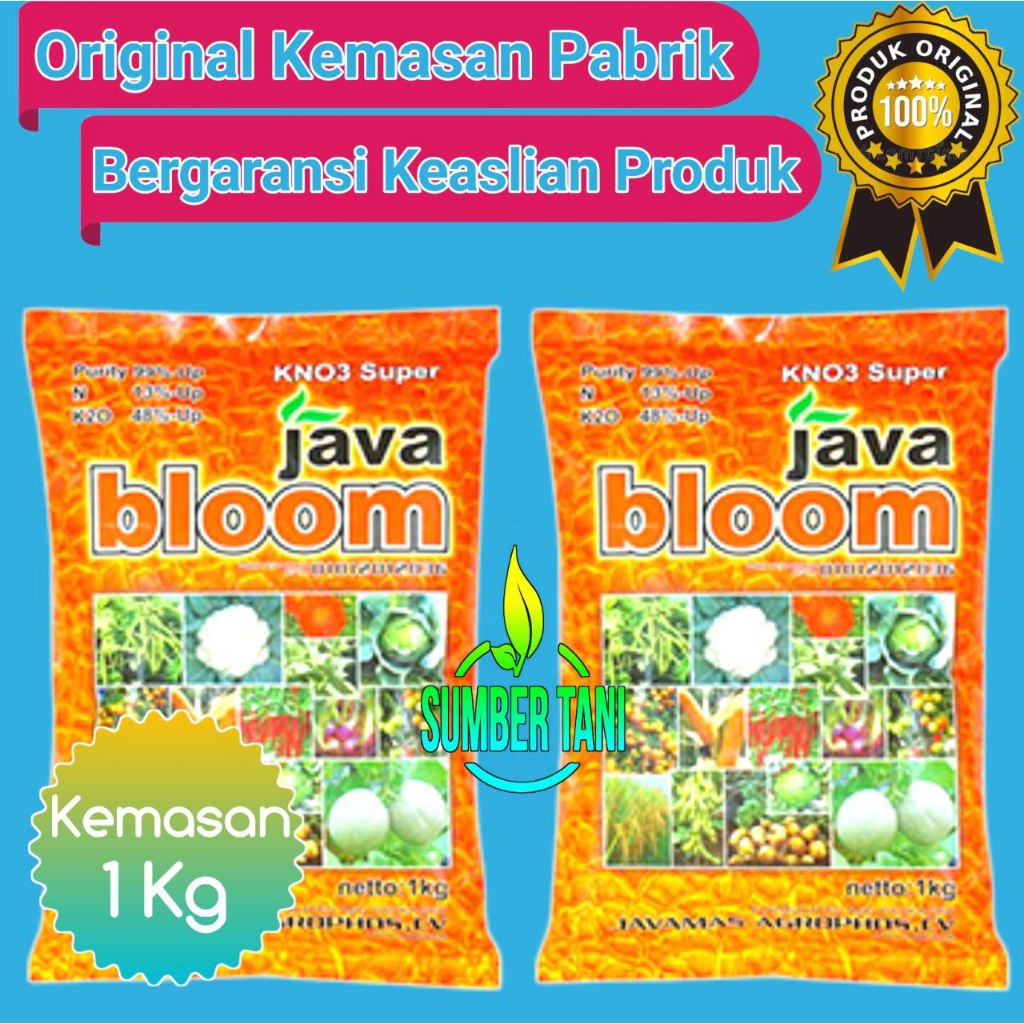 

Pupuk KNO3 Super - JAVA BLOOM 1kg