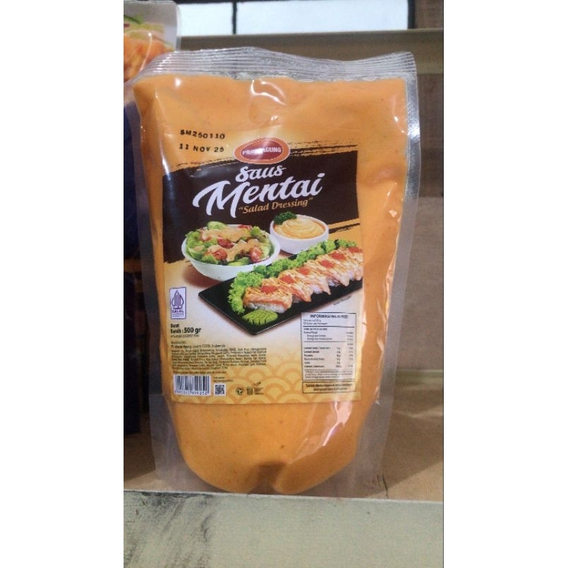 

Prima Agung Saus Mentai 500gr