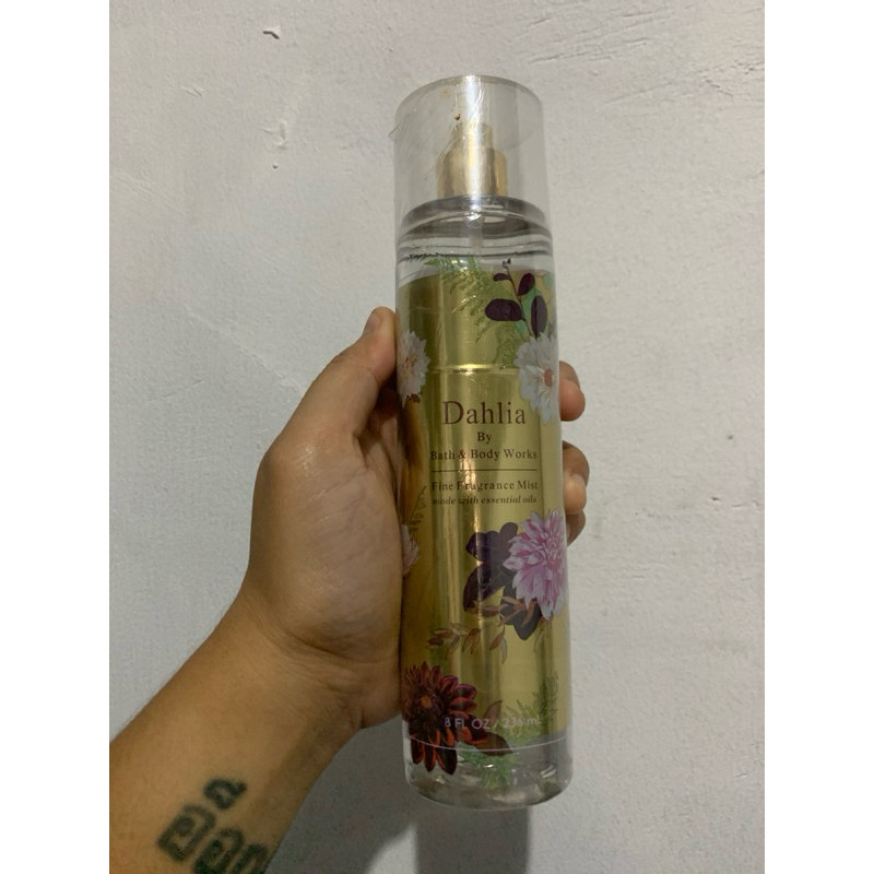 SHARE BOTTLE 15ml DAHLIA BODYMIST BBW