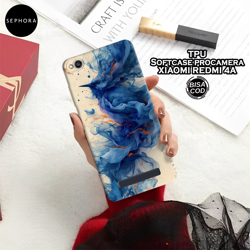 Case Xiaomi Redmi 4a Terbaru - Fashion Case Abstrak - Softcase Xiaomi Redmi 4a - Case Pro Camera - C