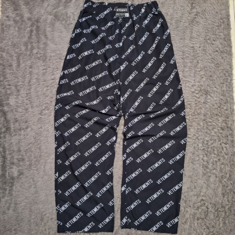 Vetements Monogram Loose Trousers Pants