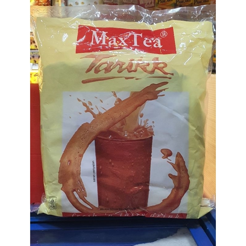 

Max Tea Tarikk 1250 gr ( isi 50 Sachet @25gr)