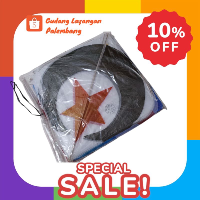 Layangan Palembang Kualitas Bagus || Cap Abayang [ isi 50 pcs ]