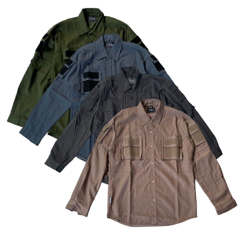 Kemeja Taktikal Lengan Panjang