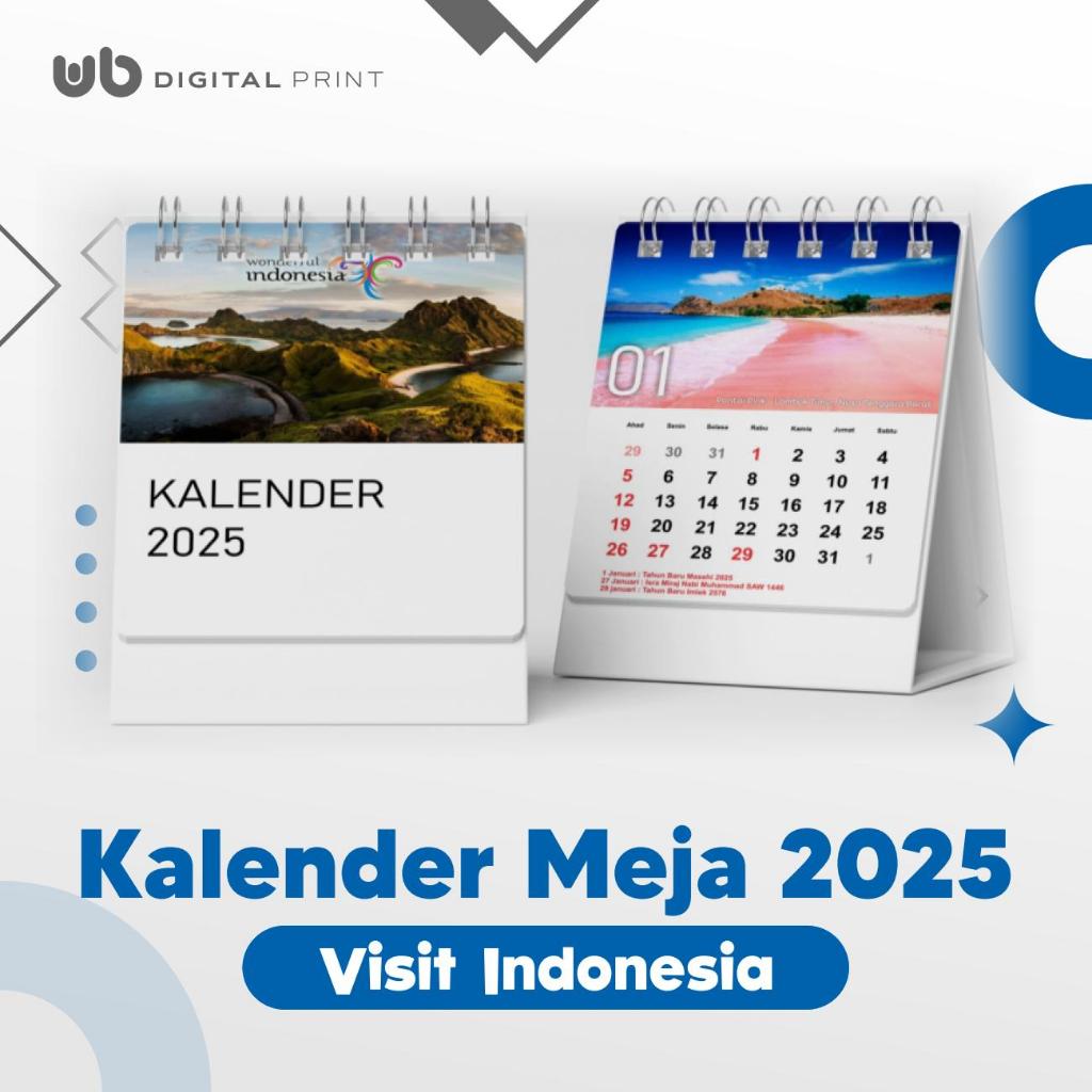 

KALENDER MEJA 2025 VISIT INDONESIA (READY STOCK) - LANGSUNG KIRIM