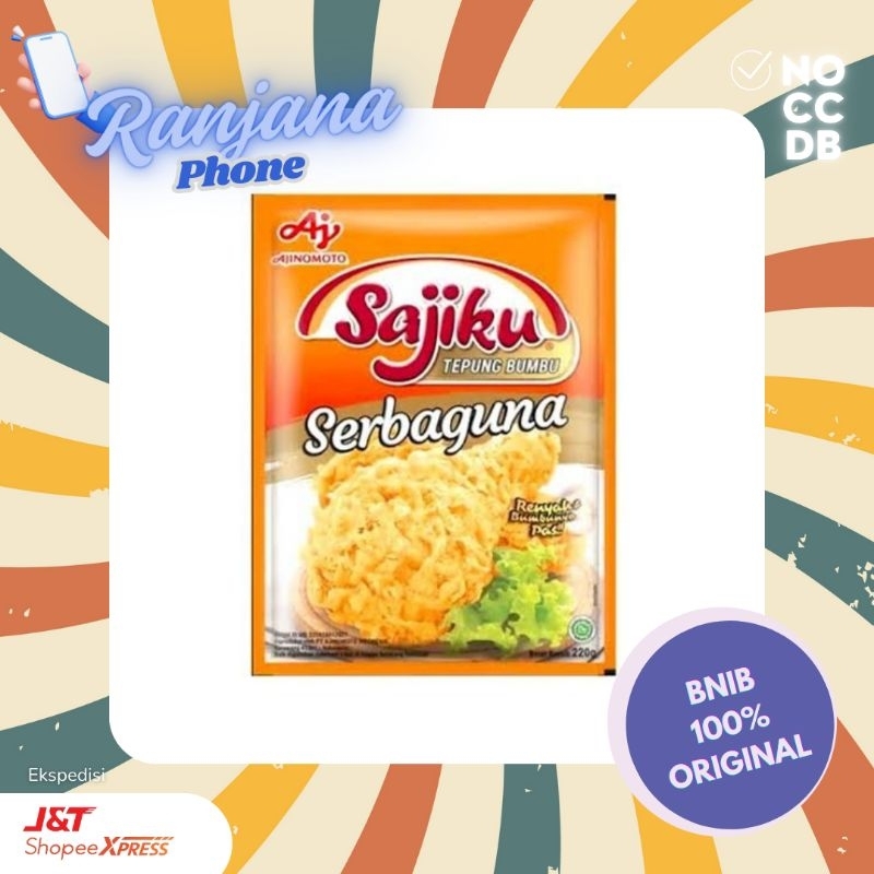 

Sajiku Tepung Bumbu Serbaguna 220 gr