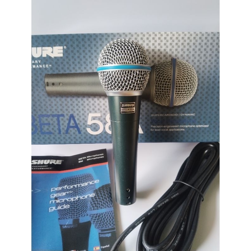 MIC SHURE BETA58A,BETA 58a,SHURE 58a DOS