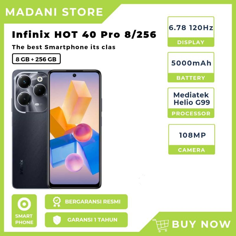Infinix Hot 40 Pro 8/256