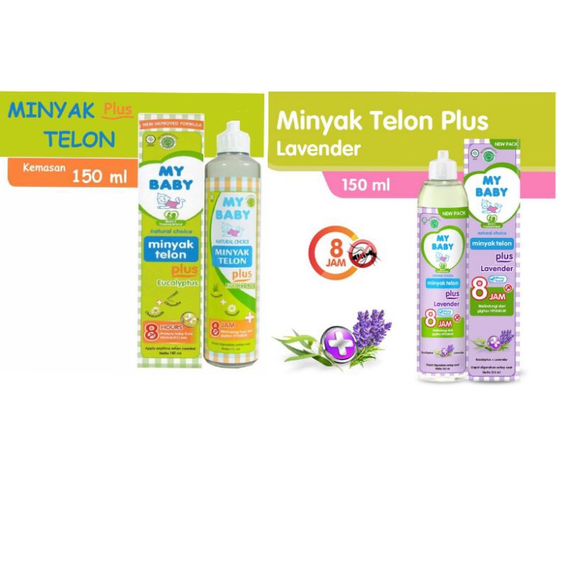 Minyak telon plus My Beby Eucalyptus 150ml